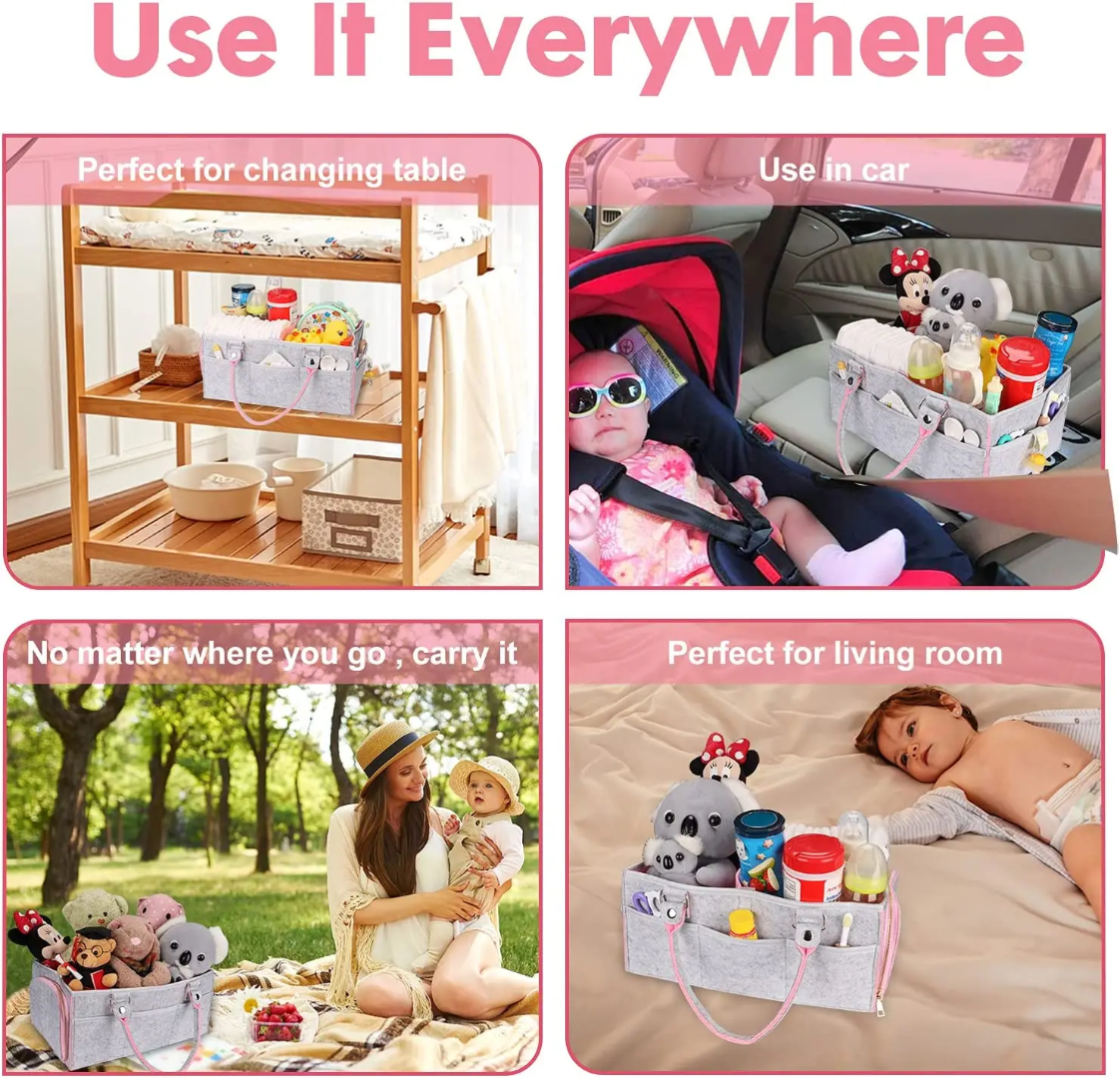 Organisateur Rangement Couches & Accessoires Bébé Portable Maternita