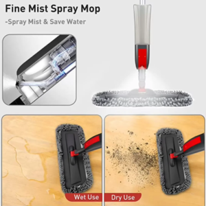 Balai Spray Microfibre avec Réservoir Intégré 450ml Maternita