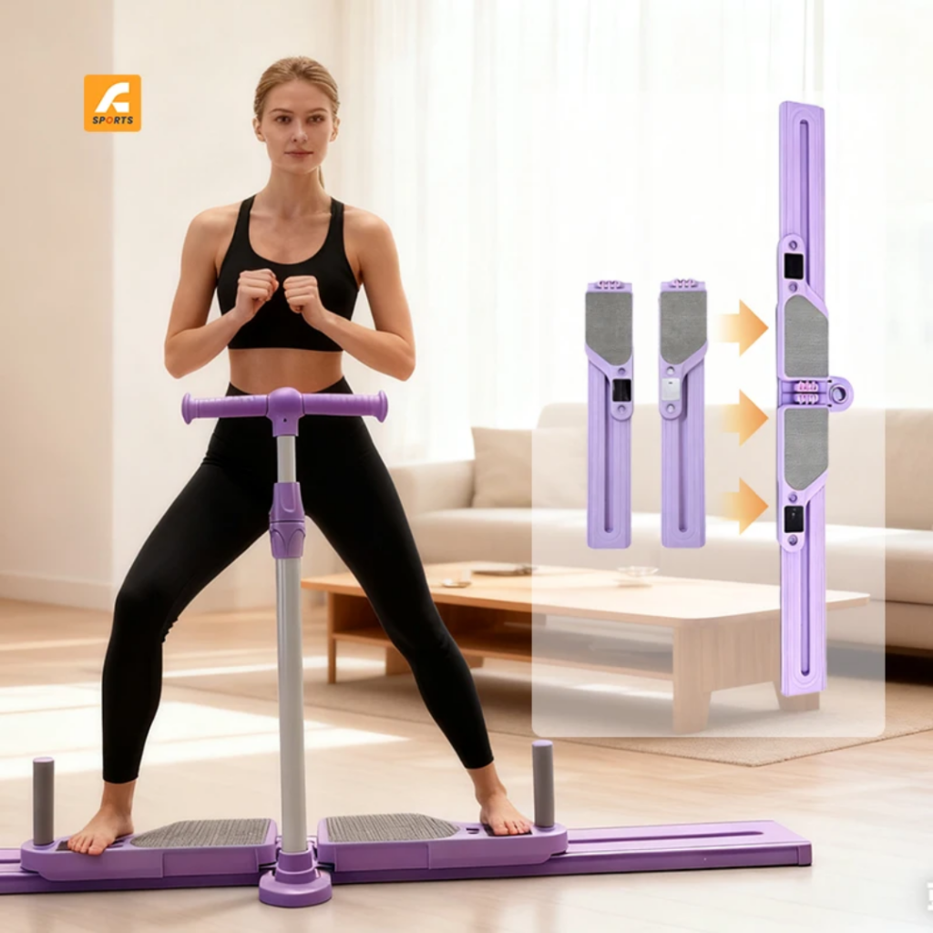 Machine de Squat Latéral Pliable avec Guidon, Compteur LCD et Bandes de Résistance – Fitness  Sport à Domicile Maternita Dakar