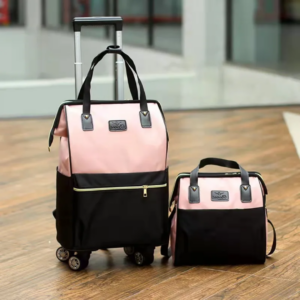 Sac Maternité valise2 Pièces avec Valise à Roulettes Maternita