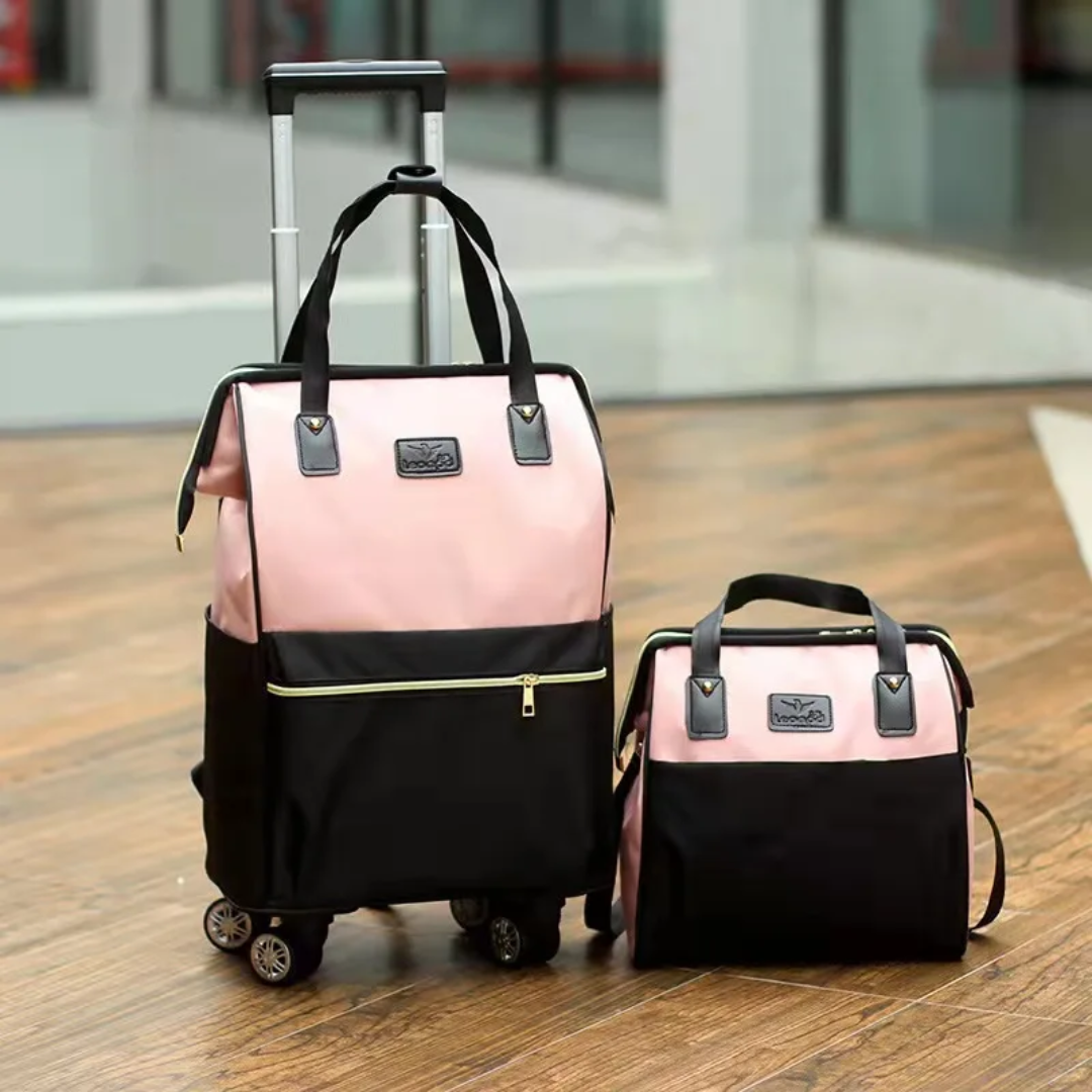 Sac Maternité valise2 Pièces avec Valise à Roulettes Maternita