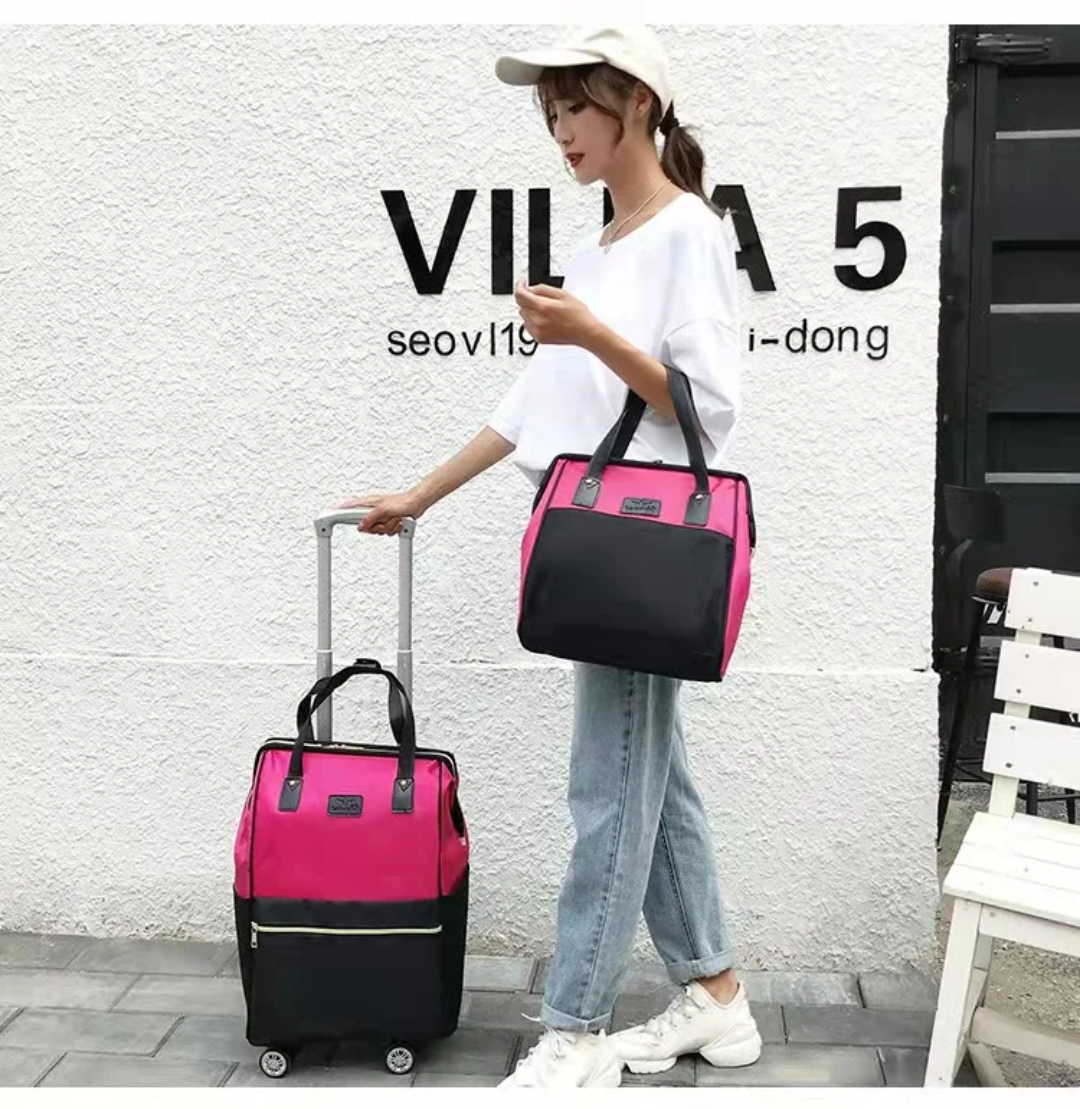 Sac Maternité valise2 Pièces avec Valise à Roulettes Maternita