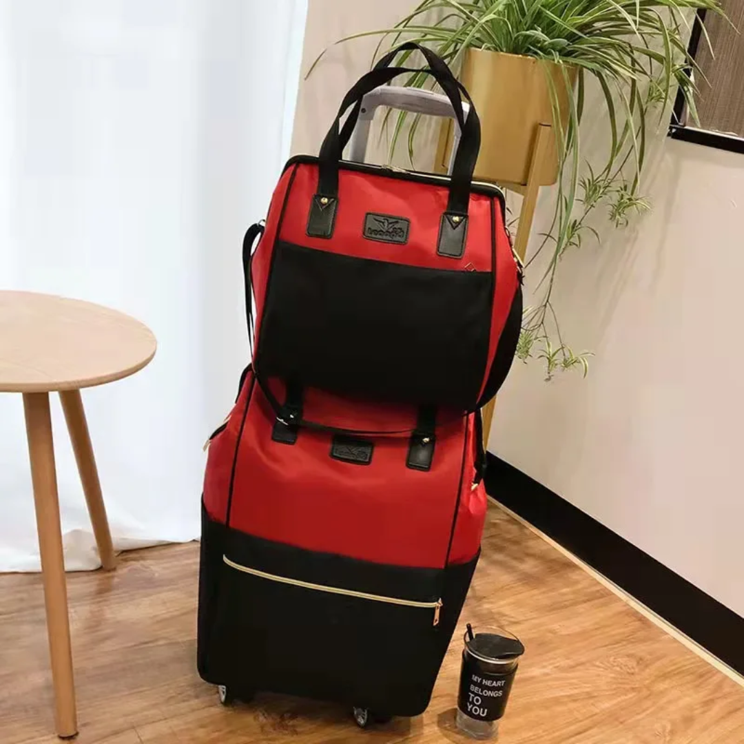 Sac Maternité valise2 Pièces avec Valise à Roulettes Maternita