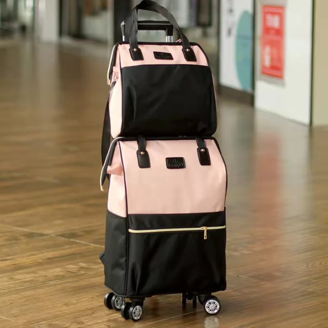 Sac Maternité valise2 Pièces avec Valise à Roulettes Maternita