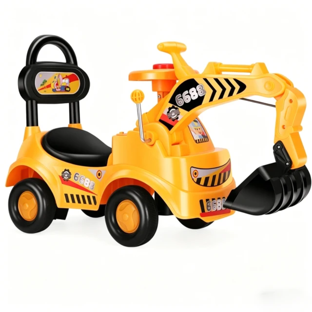 Jouet Voiture Porteur Pelleteuse 3-en-1 Maternita