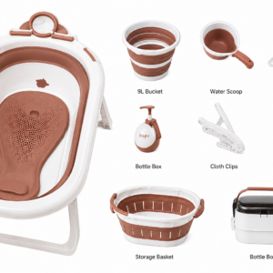 Baignoire Bébé Pliable 9 en 1 Maternita