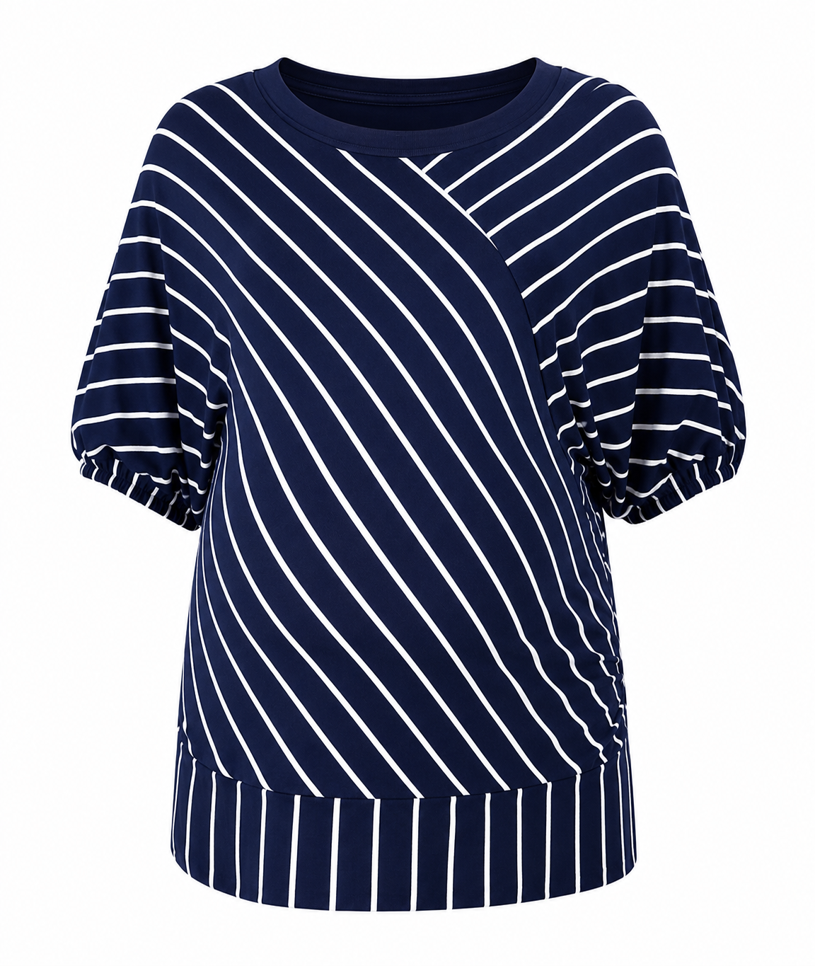 Ensemble de Nuit Pyjama de Grossesse et Allaitement 2 Pieces avec Kimono Long Maternita