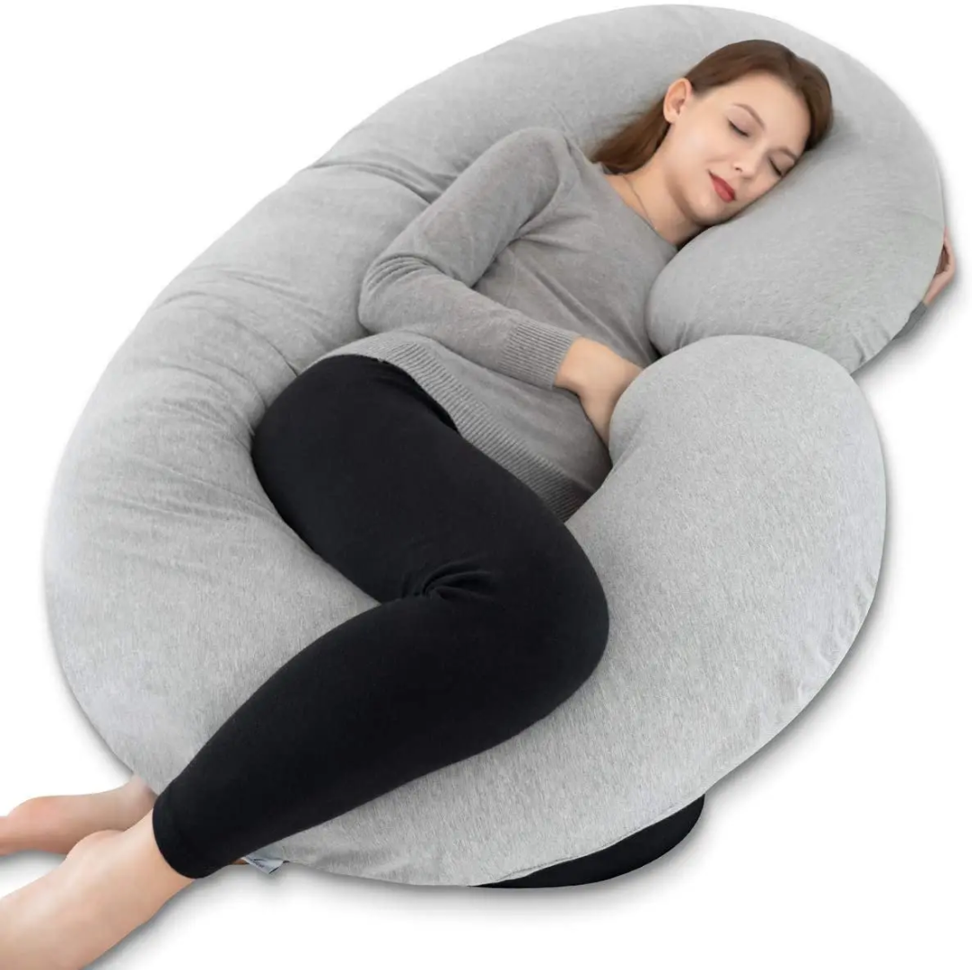Coussin de Grossesse et d’Allaitement en Forme de C – Confort Total pour Futures Mamans | Maternita Dakar – Image 7
