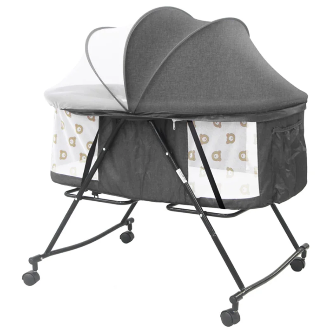 Couffin Léa Bébé Lit Pliable avec Moustiquaire et Fonction Bascule Maternita