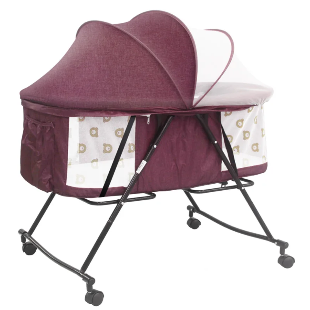 Couffin Léa Bébé Lit Pliable avec Moustiquaire et Fonction Bascule Maternita