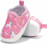 Chaussons Bébé Fille Licorne Rose Maternita