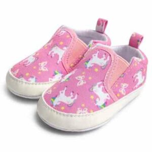 Chaussons Bébé Fille Licorne Rose Maternita