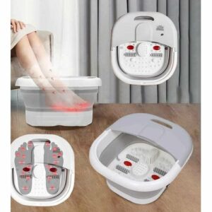 Bain de Pied Électrique Pliable Massant et Chauffant Maternita