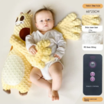 Coussin Anti-Roulis Bébé Girafe avec Bras Enveloppants et Télécommande Maternita