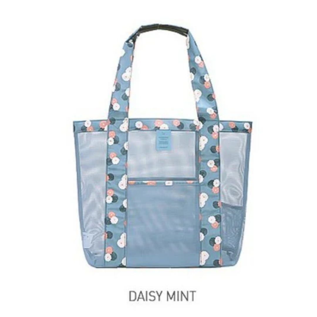 Sac de Plage en Maille XL – Léger, Résistant et Anti-Sable (32 × 32 × 10 cm)Maternita Dakar – Image 5