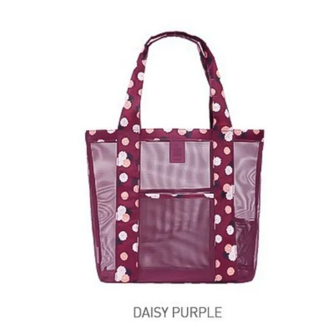 Sac de Plage en Maille XL – Léger, Résistant et Anti-Sable (32 × 32 × 10 cm)Maternita Dakar – Image 6
