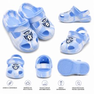 Chaussures Crocs Enfants EVA Imprimés – Légèreté, Confort et Style au Quotidien | Bambinerie Maternita Dakar