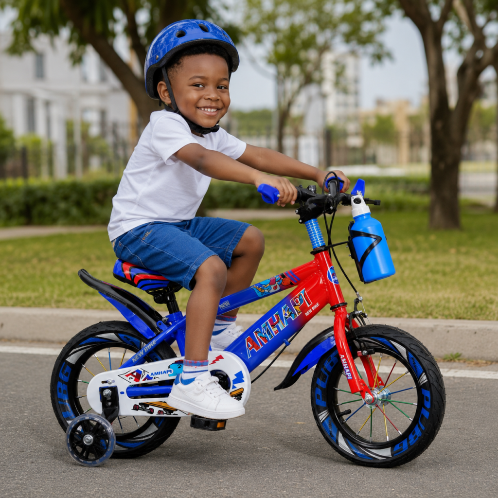 Vélo enfant 12 pouces avec roulettes – Apprentissage, sécurité et plaisir Maternita Dakar