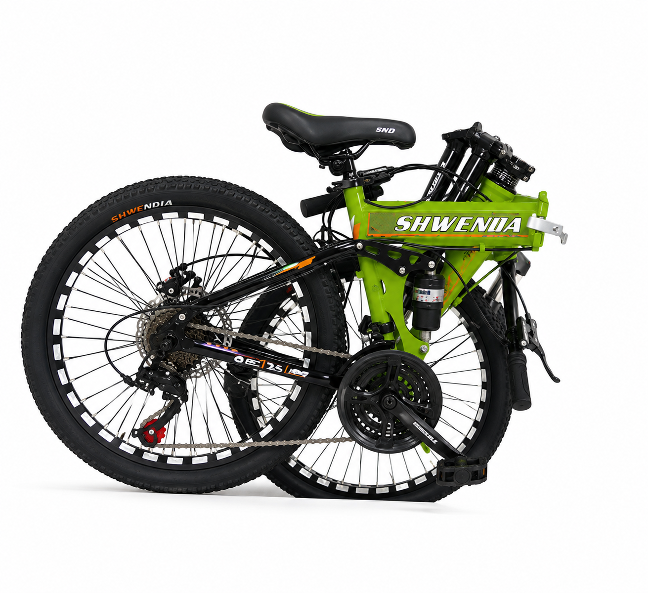 Vélo VTT Pliable 26 Pouces avec Double Suspension – Confort, Performance et Facilité de Transport | Bambinerie Maternita Dakar – Image 2