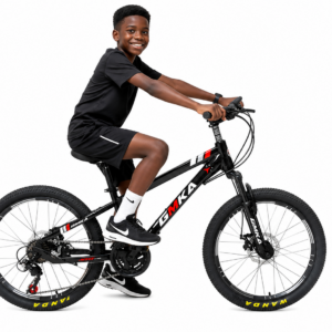 Vélo Enfant 20 Pouces GMKA – VTT avec Suspension Avant, Freins à Disque et Vitesses Maternita Dakar