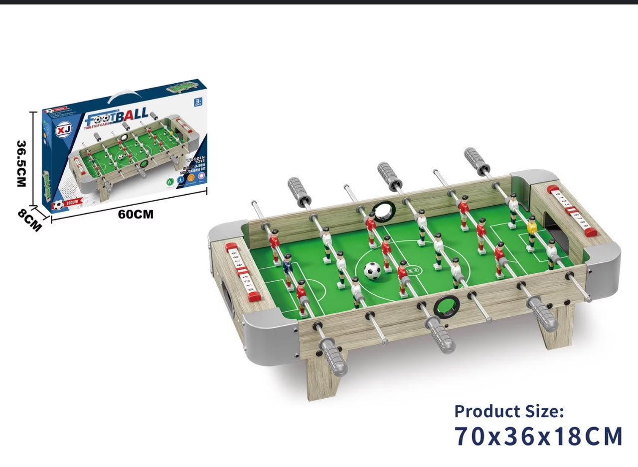 Baby-foot de Table en Bois 70 x 36 x 18 cm – Jeu de Football de Table pour Enfants et Famille Maternita Dakar – Image 3