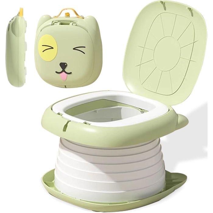 Pot de Chambre Pliable Portable pour Bébé et Enfant – Idéal pour les Voyages | Bambinerie Maternita Dakar – Image 3