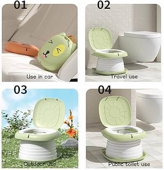 Pot de Chambre Pliable Portable pour Bébé et Enfant – Idéal pour les Voyages | Bambinerie Maternita Dakar – Image 2