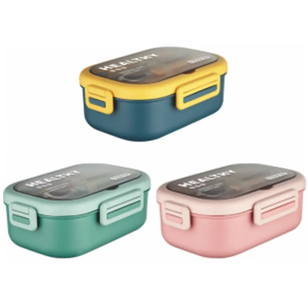 Range-Gouter Lunch Box Hermétique en Acier Inoxydable avec Compartiments – Couverts Inclus Maternita Dakar – Image 2