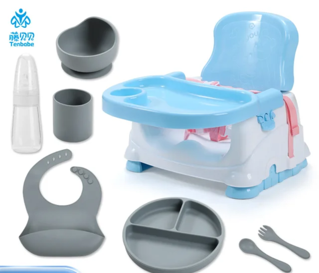 Réhausseur Chaise de repas bébé avec kit repas complet – Siège d'alimentation multifonction | Maternita Dakar – Image 5