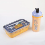 Range-Gouter Lunch Box + Gourde Enfant avec Couverts – Set Repas Pratique Étanche | Bambinerie Maternita Dakar