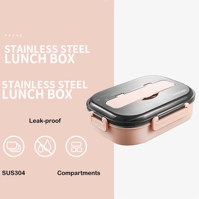 Range - Gouter Lunch Box Compartimentée en Acier Inoxydable 304 – Boîte Repas  Maternita Dakar