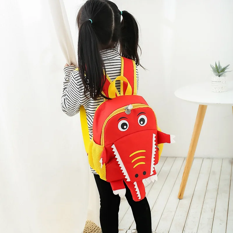 Sac à dos enfant Crocodile – Sac à dos 3D amusant Maternita Dakar – Image 2
