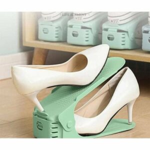 Organisateur de rangement de chaussures empilable – Support de rangement gain de place Maternita Dakar