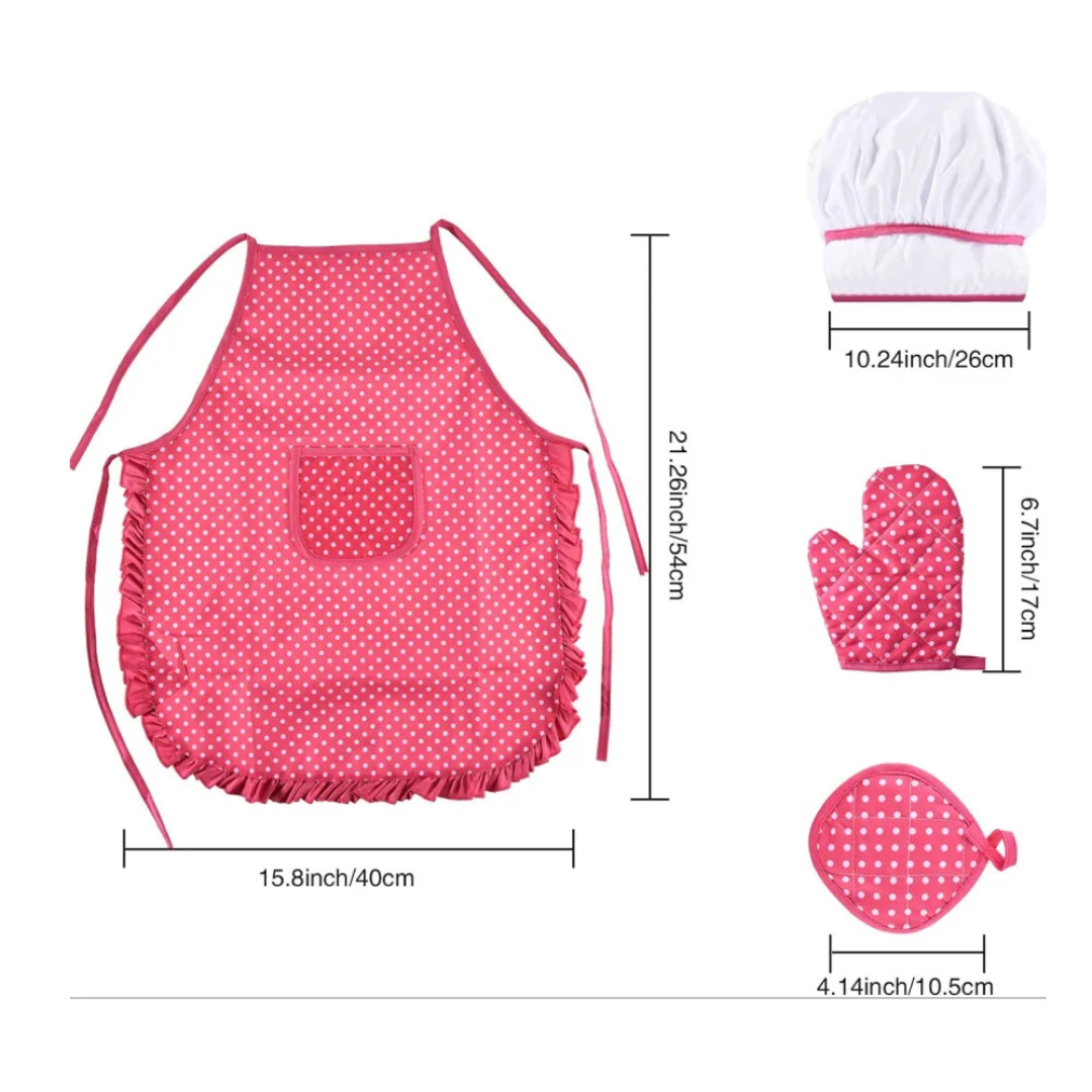 Kit de pâtisserie enfant – Tablier, toque et accessoires de cuisine. Maternita Dakar – Image 3