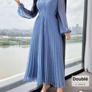 Robe longue Femme Feyla bleu ciel Maternita Dakar