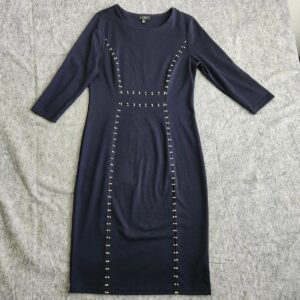 robe fourreau dakar, maternita dakar, bambinerie dakar, destockage dakar, robe bleu nuit, taille 40, taille 42, mode senegal, robe femme chic dakar.