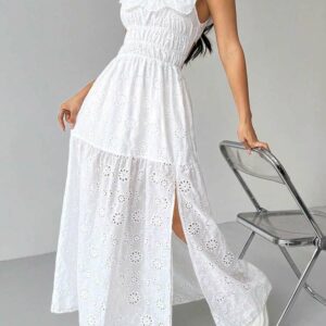 robe-longue-blanche-coton-dentelle-anglaise-maternite-dakar