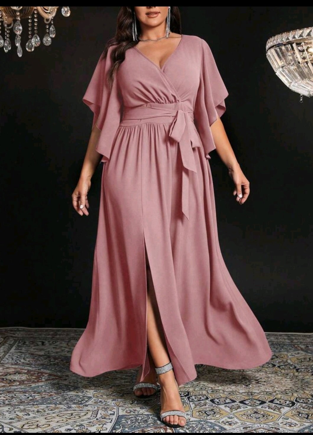 Robe Longue Vieux Rose Taille 40-42 | Maternité & Femme Dakar