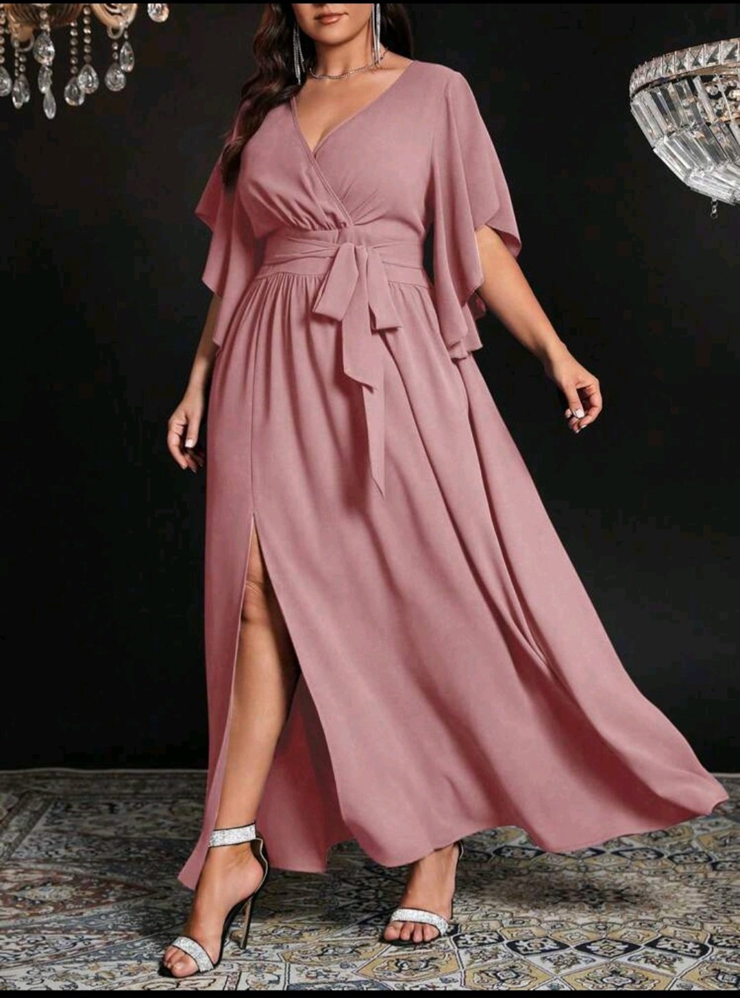 Robe Longue Vieux Rose Taille 40-42 | Maternité & Femme Dakar