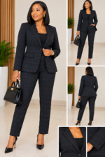 tailleur-pantalon-femme-carreaux-anthracite-veste-cintree-maternita-dakar