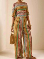 top-fluide-manches-chauve-souris-multicolore-dakar
