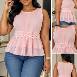 top peplum, blouse rose poudre, destockage dakar, mode femme senegal, maternita dakar, bambinerie dakar, haut chic taille 40, haut chic taille 42