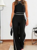 ensemble-deux-pieces-top-pantalon-noir-blanc-dakar-bambinerie