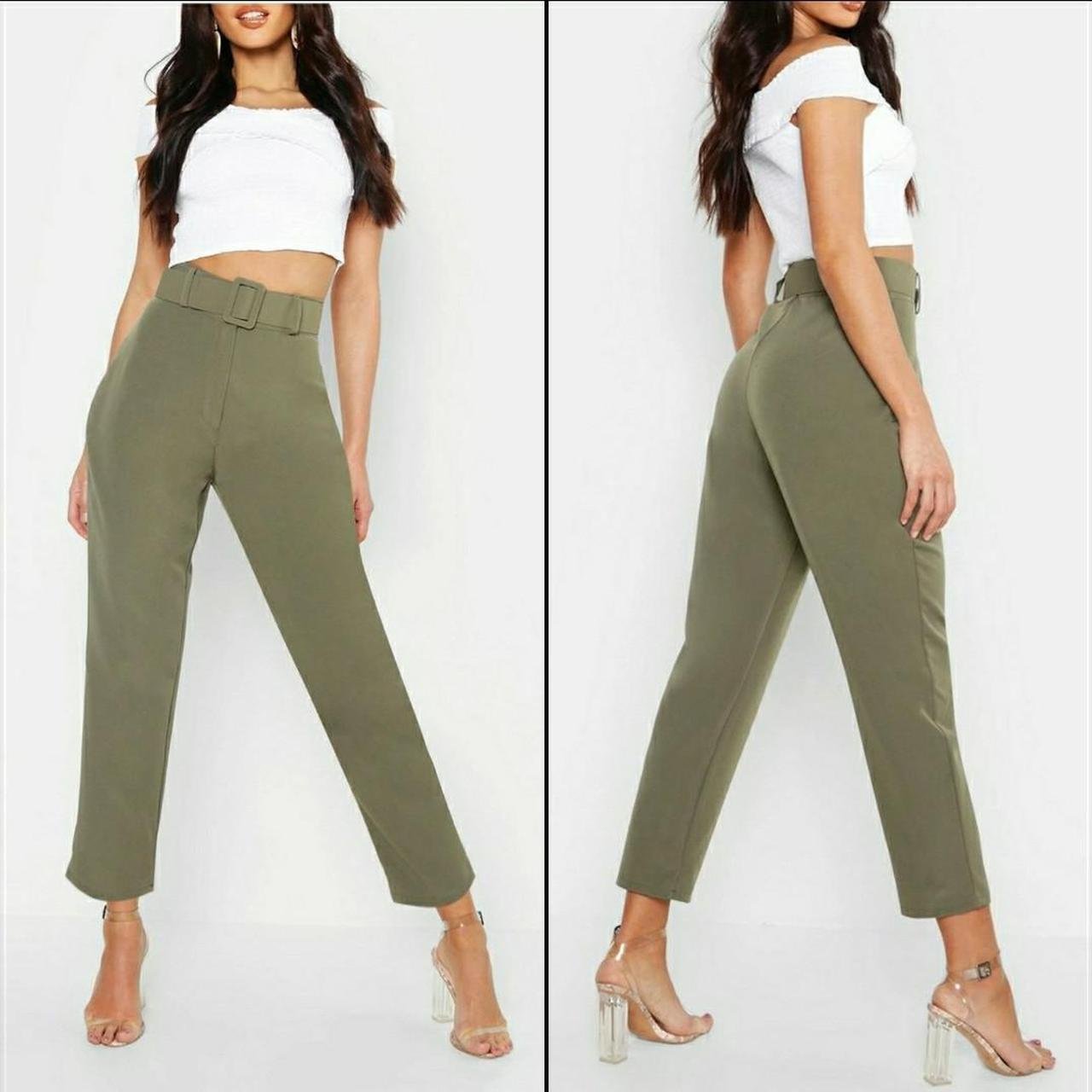 Pantalon Carotte Femme Ceinturé – Marque Kiabi (Déstockage ) – Taille 40 | Bambinerie Maternita Dakar – Image 5