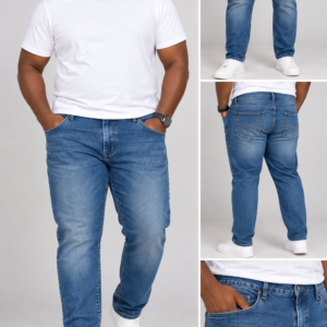 Pantalon Jean Homme et Ado  Coupe Droite Confort – Tailles 38 à 44 | Déstockage Bambinerie Maternita Dakar