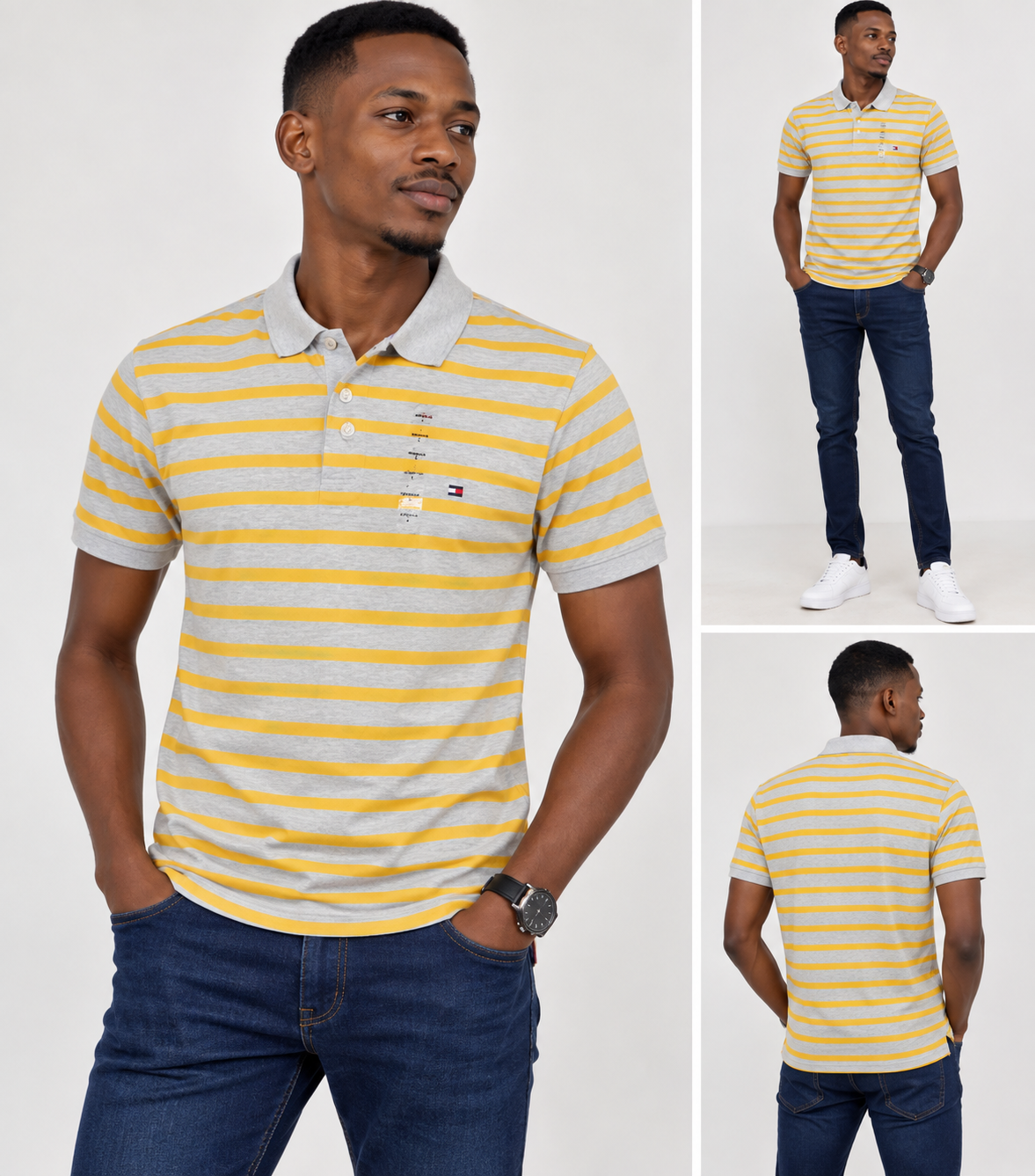 T-shirts & Polos Homme Déstockage Neuf – Tommy Hilfiger, Polo Ralph Lauren, Lacoste | Dakar Maternita – Image 3