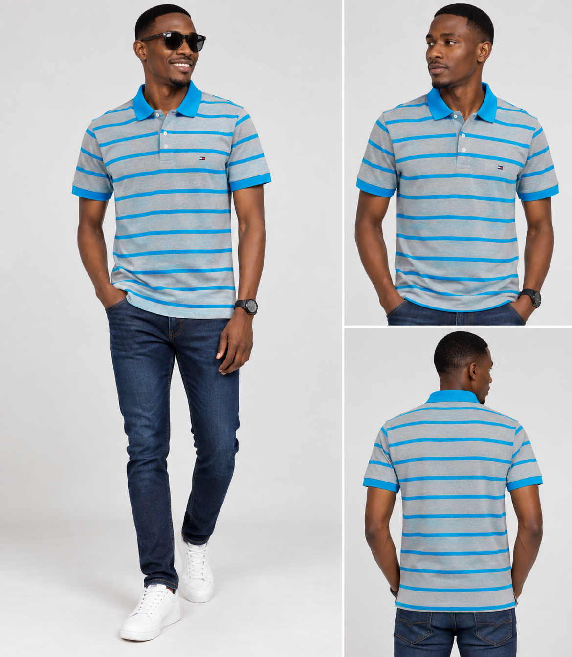 T-shirts & Polos Homme Déstockage Neuf – Tommy Hilfiger, Polo Ralph Lauren, Lacoste | Dakar Maternita