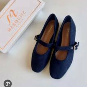 escarpins-mary-jane-bleu-suede-talon-4cm-t38
