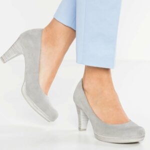Escarpins Marco Tozzi Gris T.37 – Déstockage Bambinerie Dakar