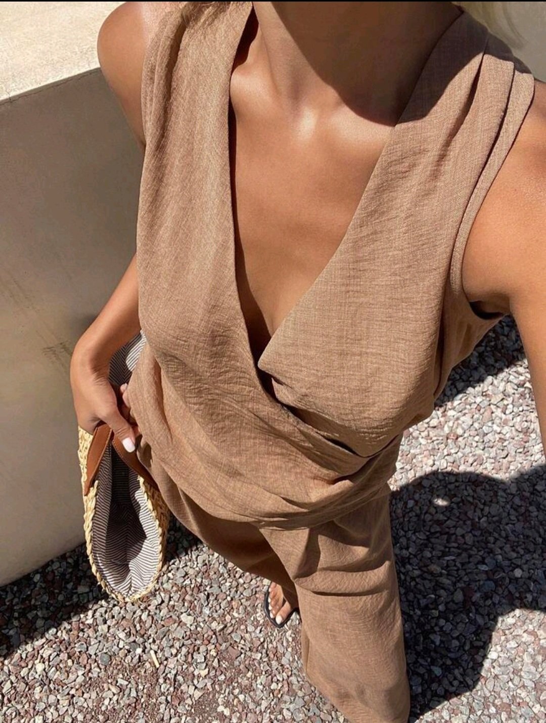 Ensemble Femme 2 Pièces Camel Taille 40 Neuf | Maternita Dakar